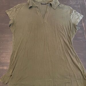 Olive Green short sleeve shirt
